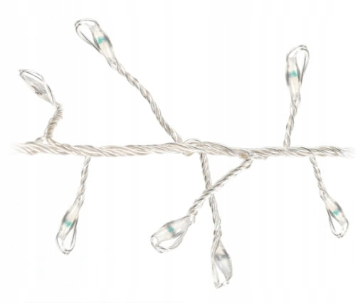 Lampki 1440 LED 14,4 metra CLUSTER RYŻ CIEPŁY BIAŁY