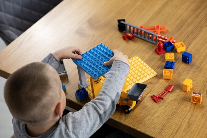 KLOCKI UNICO PLAC BUDOWY BUDOWNICZY KONSTRUKCYJNE KOMPATYBILNE 39 ELEMENTÓW