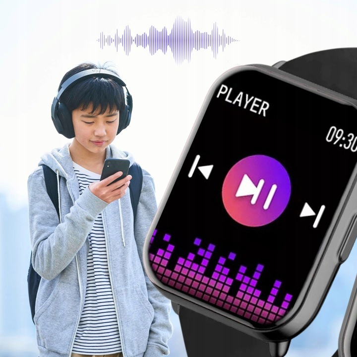 Zegarek dziecięcy SMARTWATCH Rubicon PREZENT DLA CHŁOPCA Rozmowy GRY