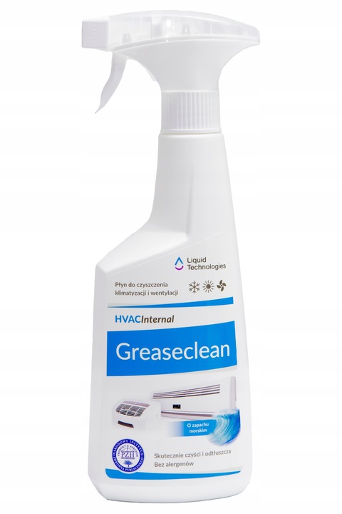 Płyn Środek do dezynfekcji klimatyzacji Bioclean 0,5 L + Greaseclean 0,5 L