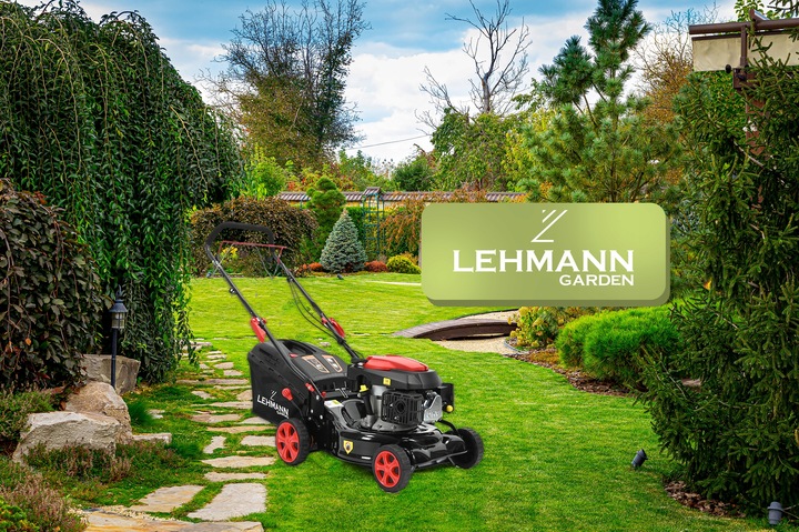 KOSIARKA SPALINOWA LEHMANN 44CM NAPĘD POTĘŻNA SILNIK 146CC MULCZOWANIE 6KM