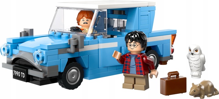 LEGO Harry Potter 76386 Hogwart: Pomyłka z Eliksirem + Latający Ford Anglia