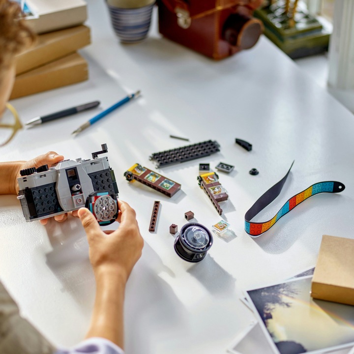 PREZENT LEGO DLA 8+ LATKI/A Creator 31147 Aparat w stylu retro +TORBA LEGO