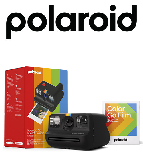 Aparat natychmiastowy Polaroid Go Gen 2 E-box Black + 16 zdjęć