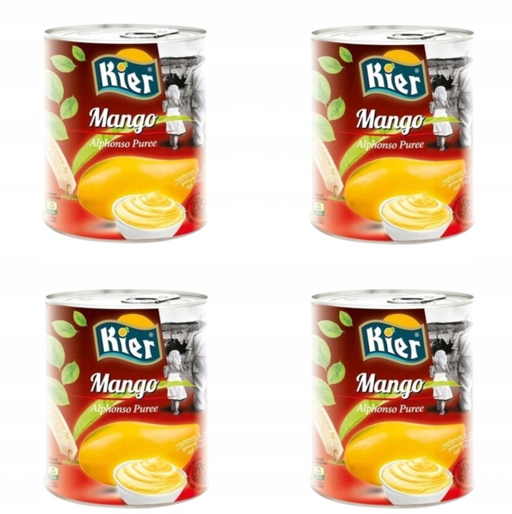 Pulpa z Mango Alphonso 850g KIER