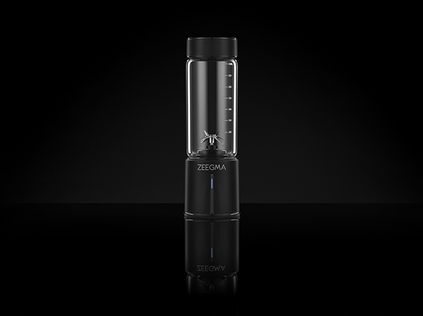 Blender Przenośny Bezprzewodowy DUŻY 465ml 300W ZEEGMA Go Plus SREBRNY