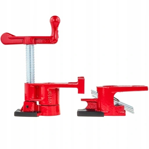 4X ŚCISK STOLARSKI RUROWY BEZKOŃCOWY NA RURĘ 3/4" ZACISK NAKŁADKI OCHRONNE