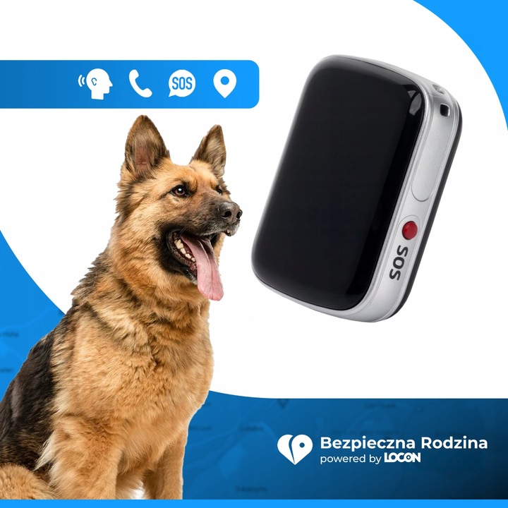 Bezpieczne Zwierzę LOKALIZATOR GPS DLA PSA KOTA APLIKACJA 1 miesiąc