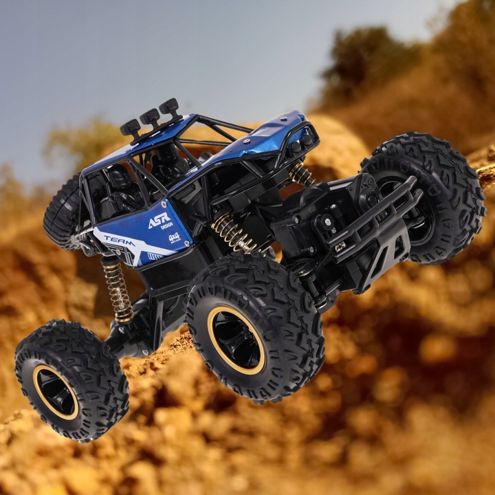 SAMOCHÓD ZDALNIE STEROWANY 1:16 AUTKO AUTO TERENOWE 4X4 NA PILOTA R/C METAL
