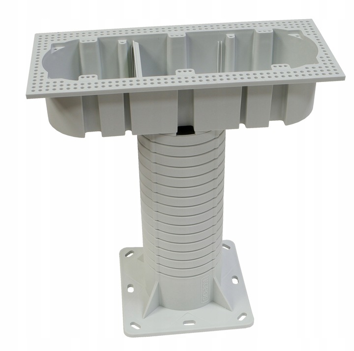 Puszka elektryczna trzykrotna do elewacji, montaż do 3 gniazd, KOPOS