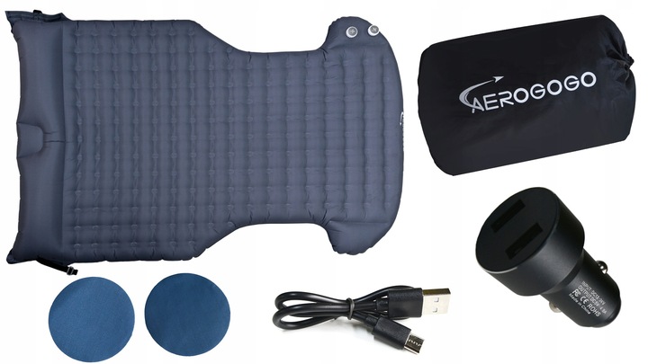 AEROGOGO GC2-01 MATERAC samopompujący się do samochodu Tesla model Y 2 os.