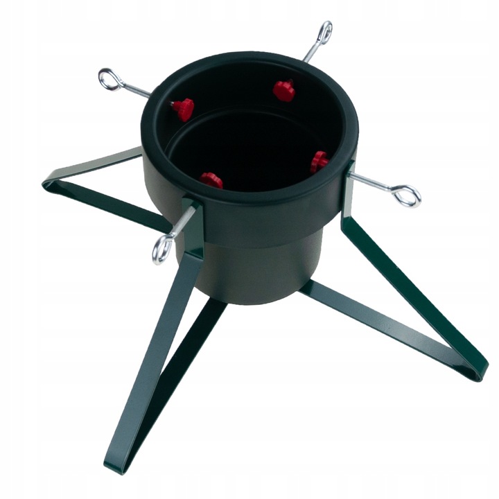 STOJAK NA CHOINKĘ CHOINKOWY PODSTAWKA POD DRZEWKO METALOWY Z POJEMNIKIEM