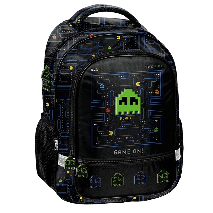 PLECAK SZKOLNY PASO GAME DLA CHŁOPCA KLASA 1 2 3 CZARNY DO SZKOŁY