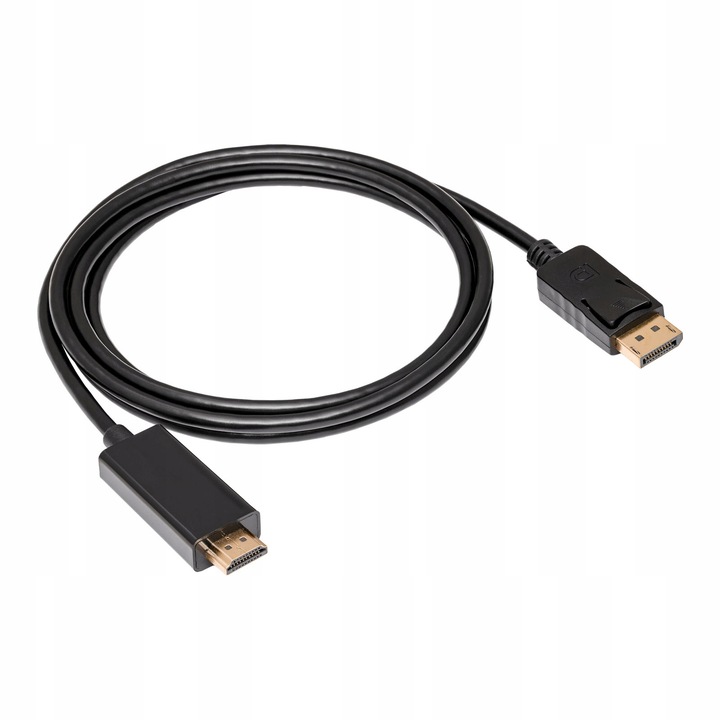 Kabel Display Port HDMI 2.0 Akyga AK-AV-05 do monitora 4K Audio Video 1.8m