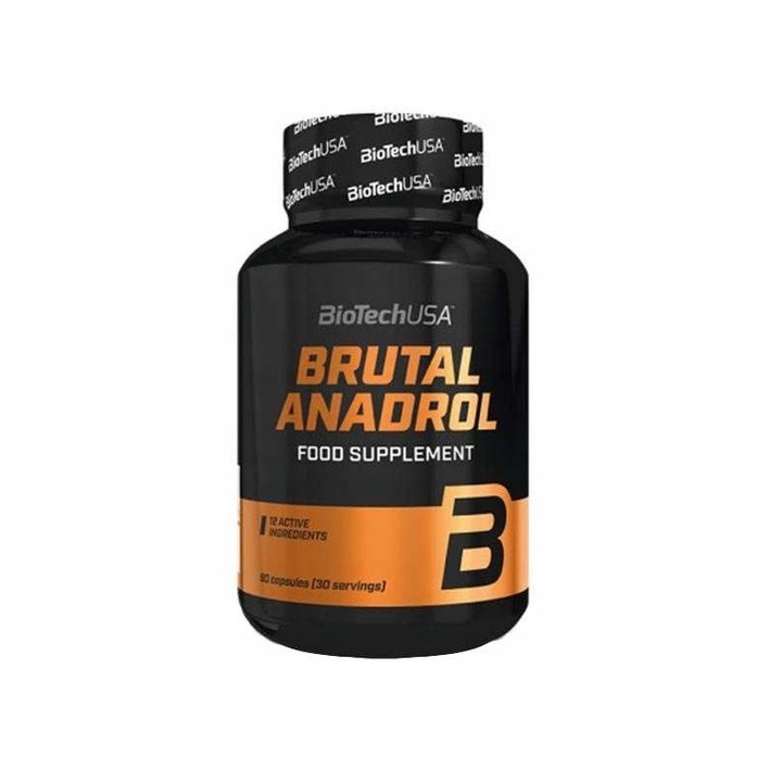 BioTech Brutal Anadrol 90kaps. Booster testosteronu