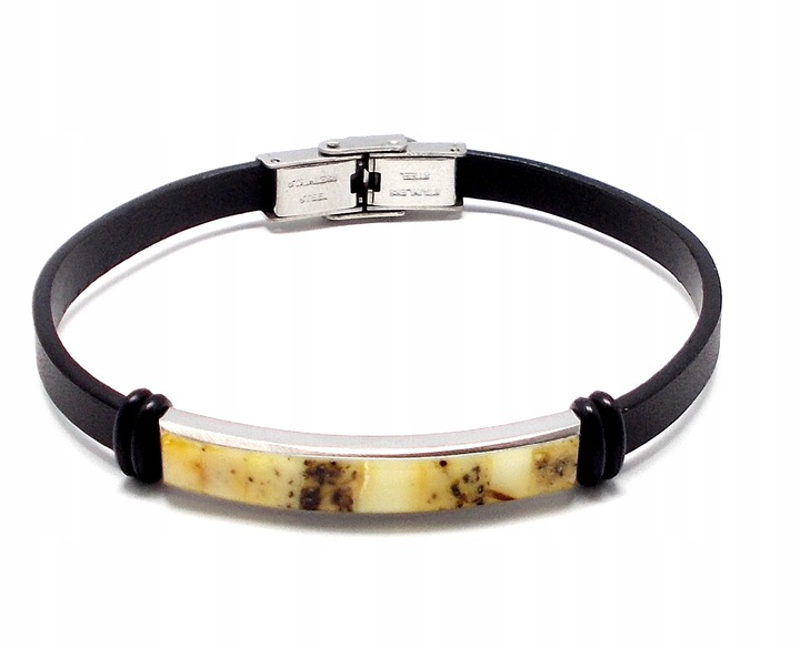 BRANSOLETKA Z BURSZTYNU