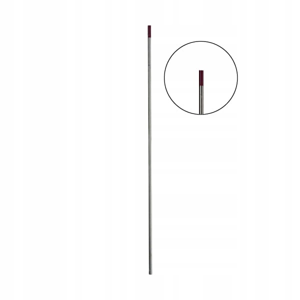 Elektroda wolframowa TIG czerwona 2,4 mm