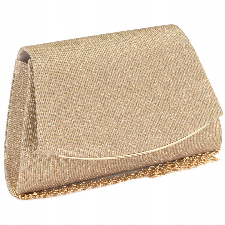 Torebka KOPERTÓWKA WIECZOROWA ŁAŃCUSZEK WIZYTOWA elegancka mała