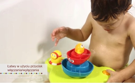 YOOKIDOO FONTANNA Z ŁÓDECZKAMI DO KĄPIELI 40115