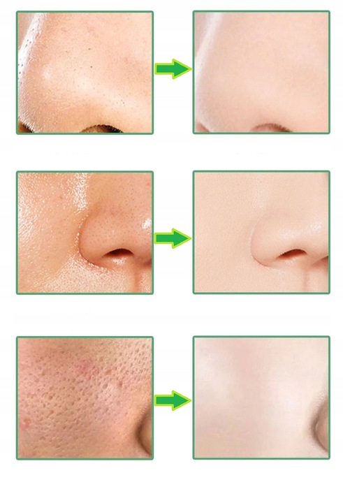 MASECZKA DO TWARZY GREEN TEA STICK OCZYSZCZA WĄGRY MASKA NA TWARZY SZTYFT