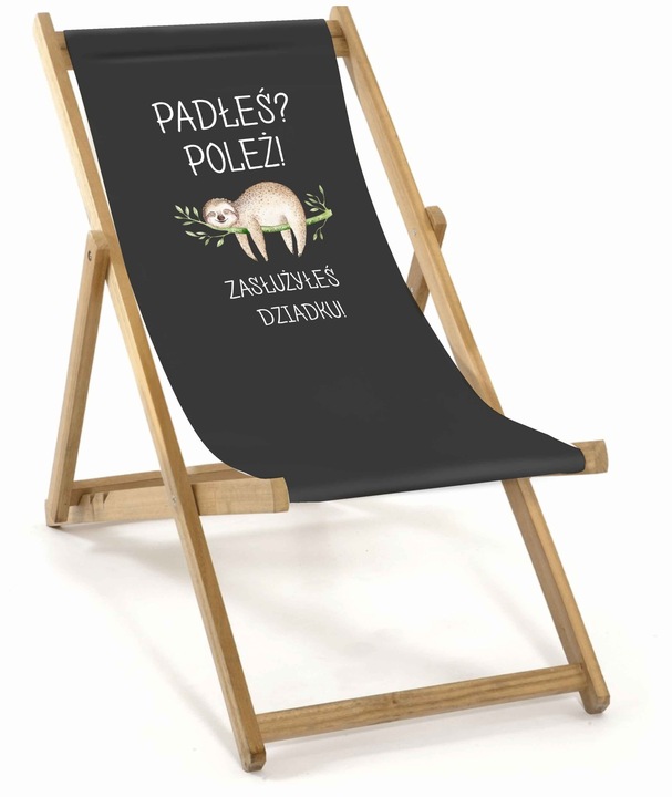 Leżak Prezent na Dzień Babci i Dziadka