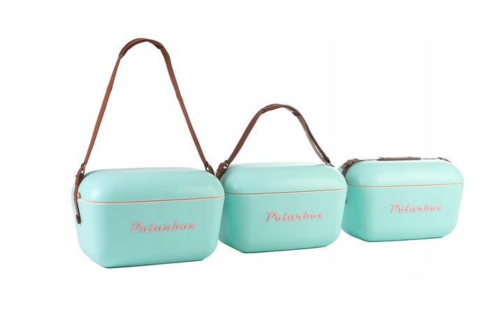 Lodówka turystyczna POLARBOX turkus + pudrowy 20L