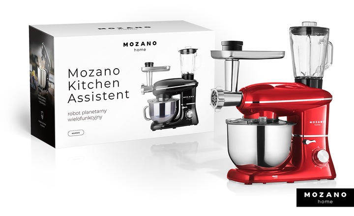 ROBOT KUCHENNY PLANETARNY MIKSER BLENDER MISA 6,2L DUŻY ZESTAW 6w1 PRZEPISY