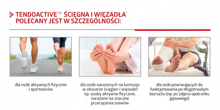 TENDOACTIVE zestaw - 3 opak.x60 kaps, 3 opakowanie 50% taniej