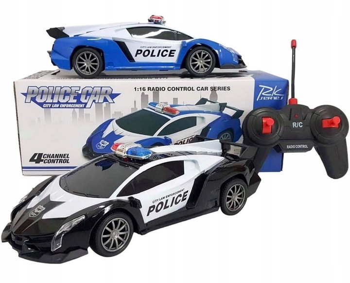 AUTO SAMOCHÓD POLICYJNY ZDALNIE STEROWANY POLICJA