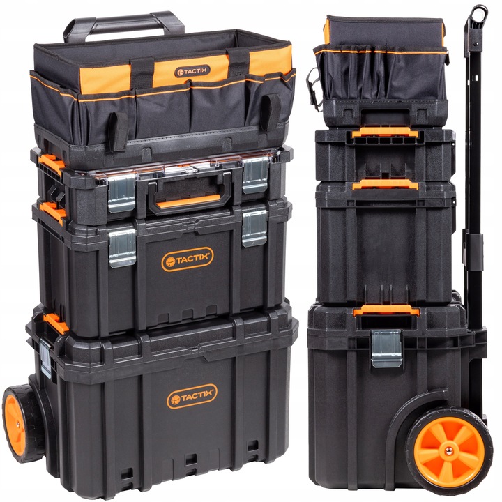 Skrzynka narzędziowa modułowa 4w1 mobilna - TACTIX