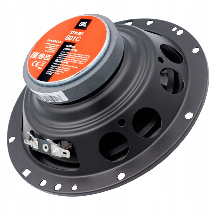 Głośniki samochodowe JBL STAGE1 601C 16,5 cm 200W BASOWE + WYSOKOTONOWE