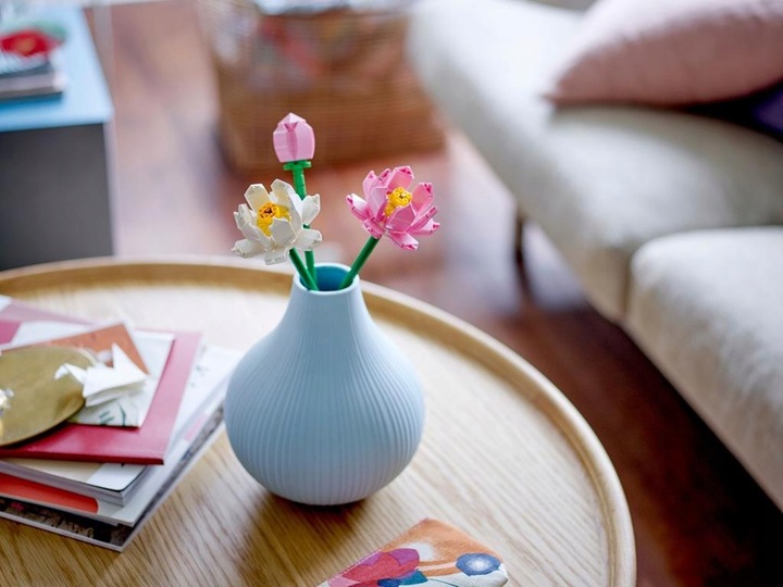 KLOCKI LEGO 40647 KWIAT LOTOSU KWIATY BUKIET NOWE PREZENT DLA NIEJ + TORBA