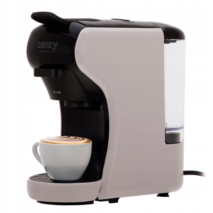 Ekspres Camry CR 4414 - 9 Typów Kapsułek, 19 Bar, Szybkie Parzenie