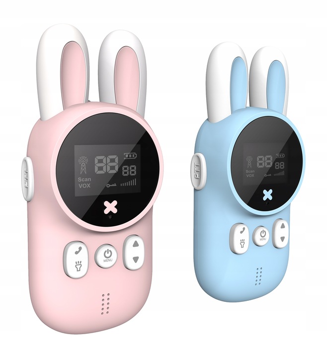 Krótkofalówka dla dzieci Redleaf XJ11 2x ZESTAW WALKIE TALKIE LATARKA
