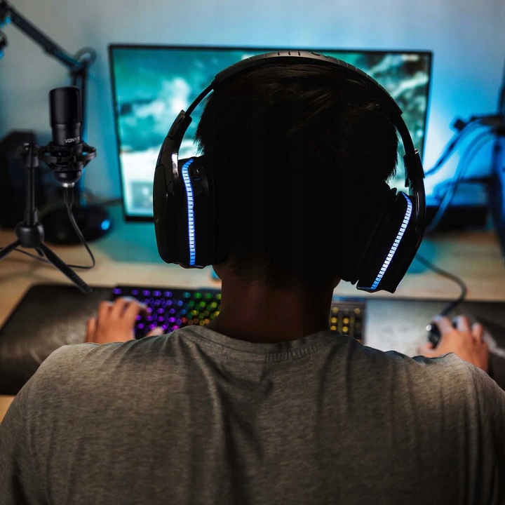 Mikrofon pojemnościowy USB STUDYJNY TRIPOD stołowy podcast YOUTUBE