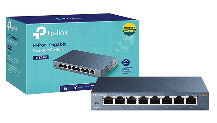 Switch TP-LINK TL-SG108 8xLAN