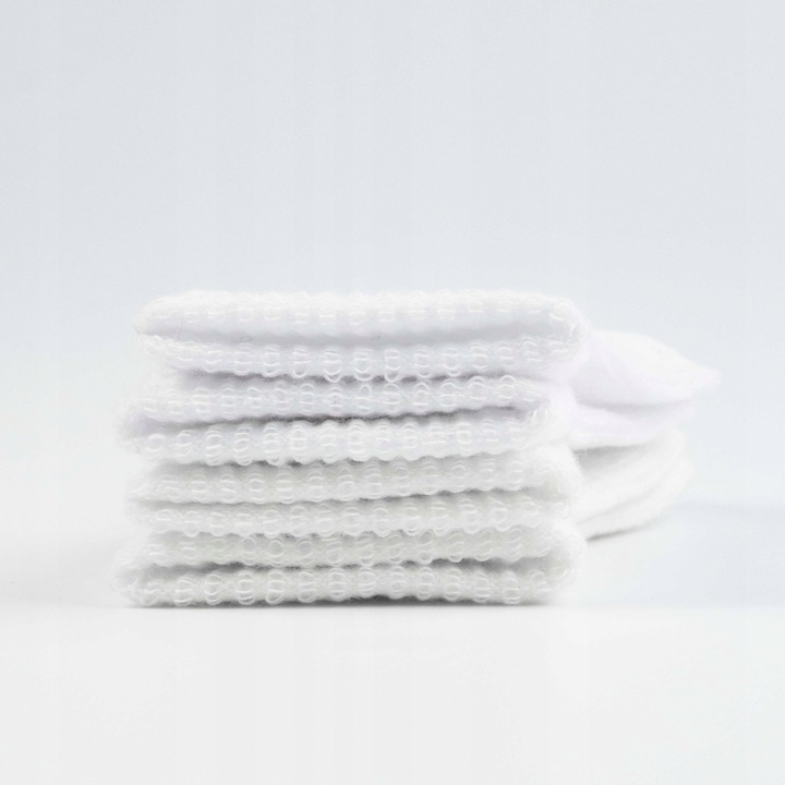 5-pak DELIKATNE BEZUCISKOWE bawełniane skarpetki NIEMOWLĘCE 0-3m r. 56