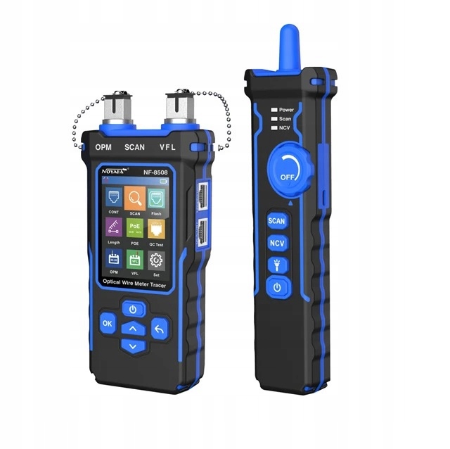 TESTER LAN POE ŚWIATŁOWODÓW SZUKACZ PAR NOYAFA NF-8508