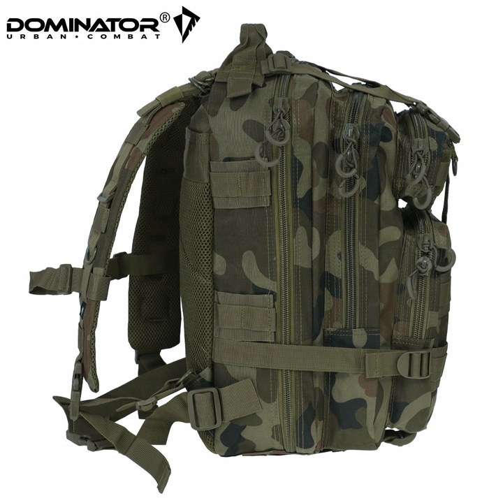 PLECAK WOJSKOWY TAKTYCZNY DOMINATOR SHADOW HARCERSKI PL Camo MORO wz.93 30L