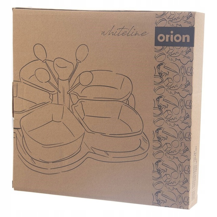 Talerz DO PRZEKĄSEK DIPÓW sosów przystawek miseczki na przekąski przystawki