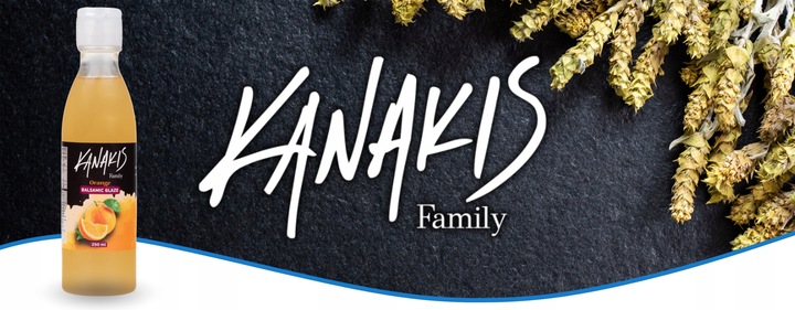 KREM BALSAMICZNY sos pomarańczowy 100% GRECKI 250ml do sałatek Kanakis