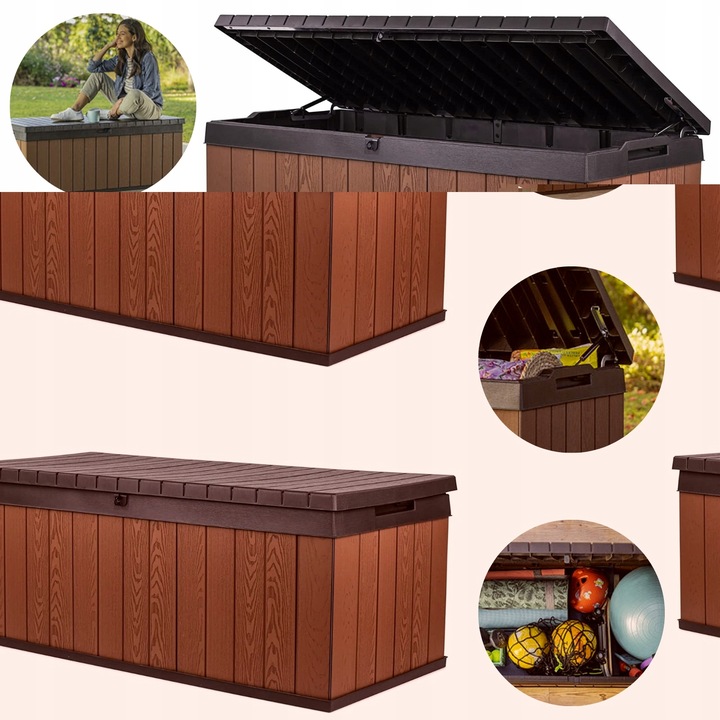 Skrzynia ogrodowa KETER Darwin Box 17211691 380L