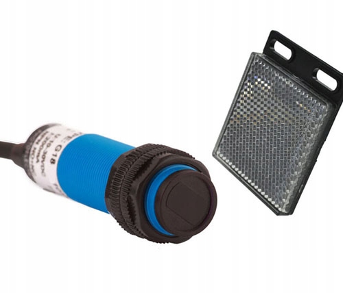Czujnik fotoelektryczny optyczny z lustrem M18 2m G18-3B2PC