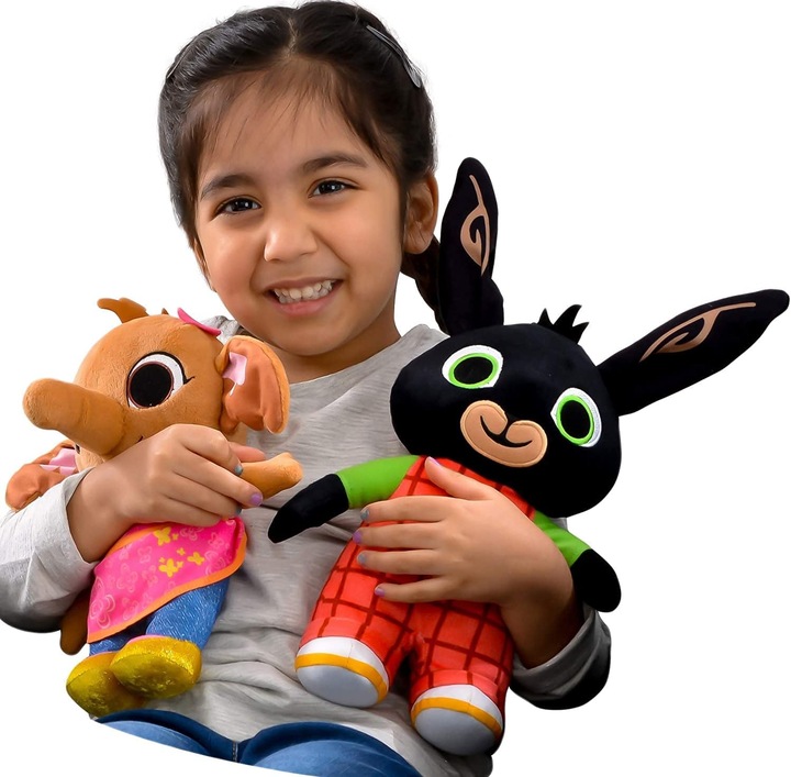 BING interaktywna zabawka dla dzieci pluszak mówi po polsku maskotka 25 cm