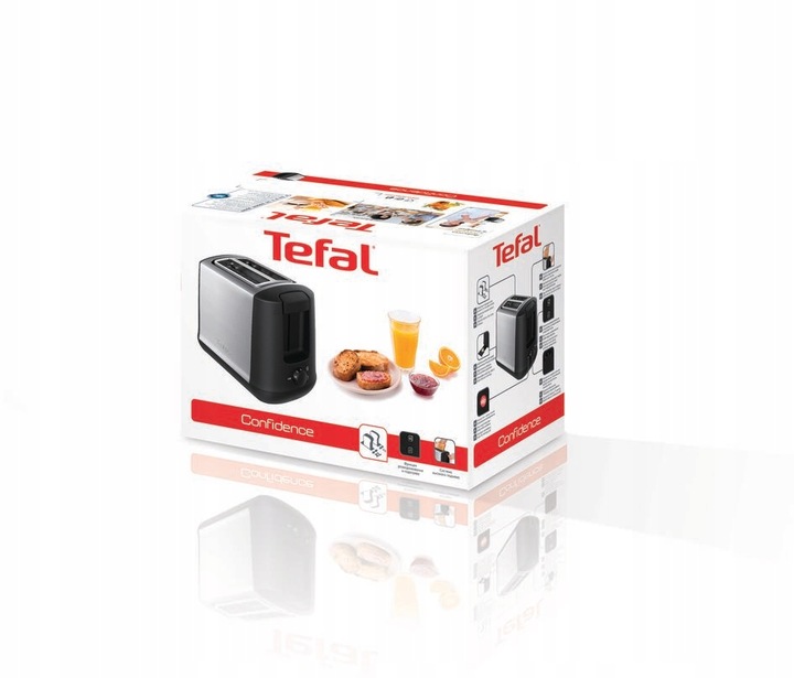 Toster elektryczny TEFAL Subito opiekacz TT3408 poziomów