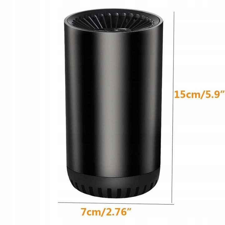 GRZEJNIK SAMOCHODOWY PRZENOŚNY TERMOWENTYLATOR DO ROZMRAŻANIA SZYB AUTO