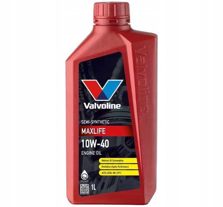 OLEJ VALVOLINE 10W-40 MAXLIFE 1L