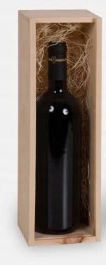 PUDEŁKO SKRZYNKA NA WINO GRAWER PREZENT ŚLUB PRIM