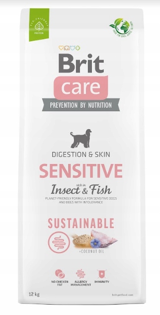 BRIT CARE Sustainable Sensitive Insect & Fish 12kg