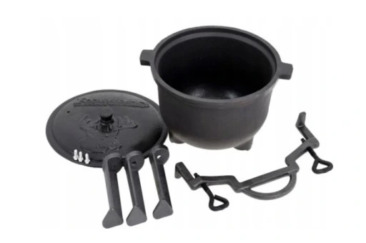 Kociołek żeliwny myśliwski 8 litrów